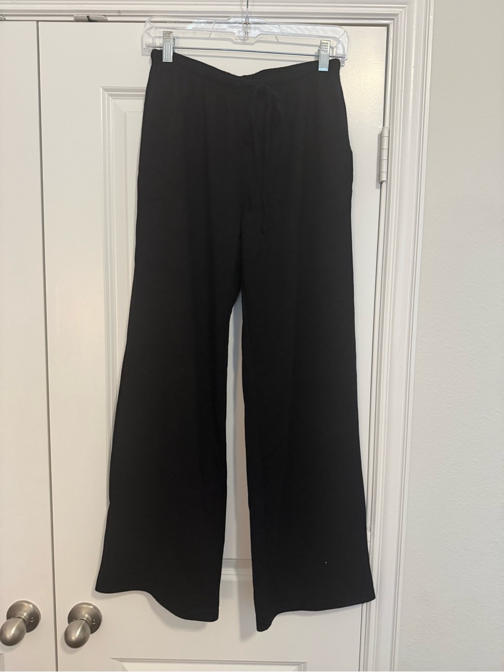 Amazon Wide Leg Womens Pants in Black